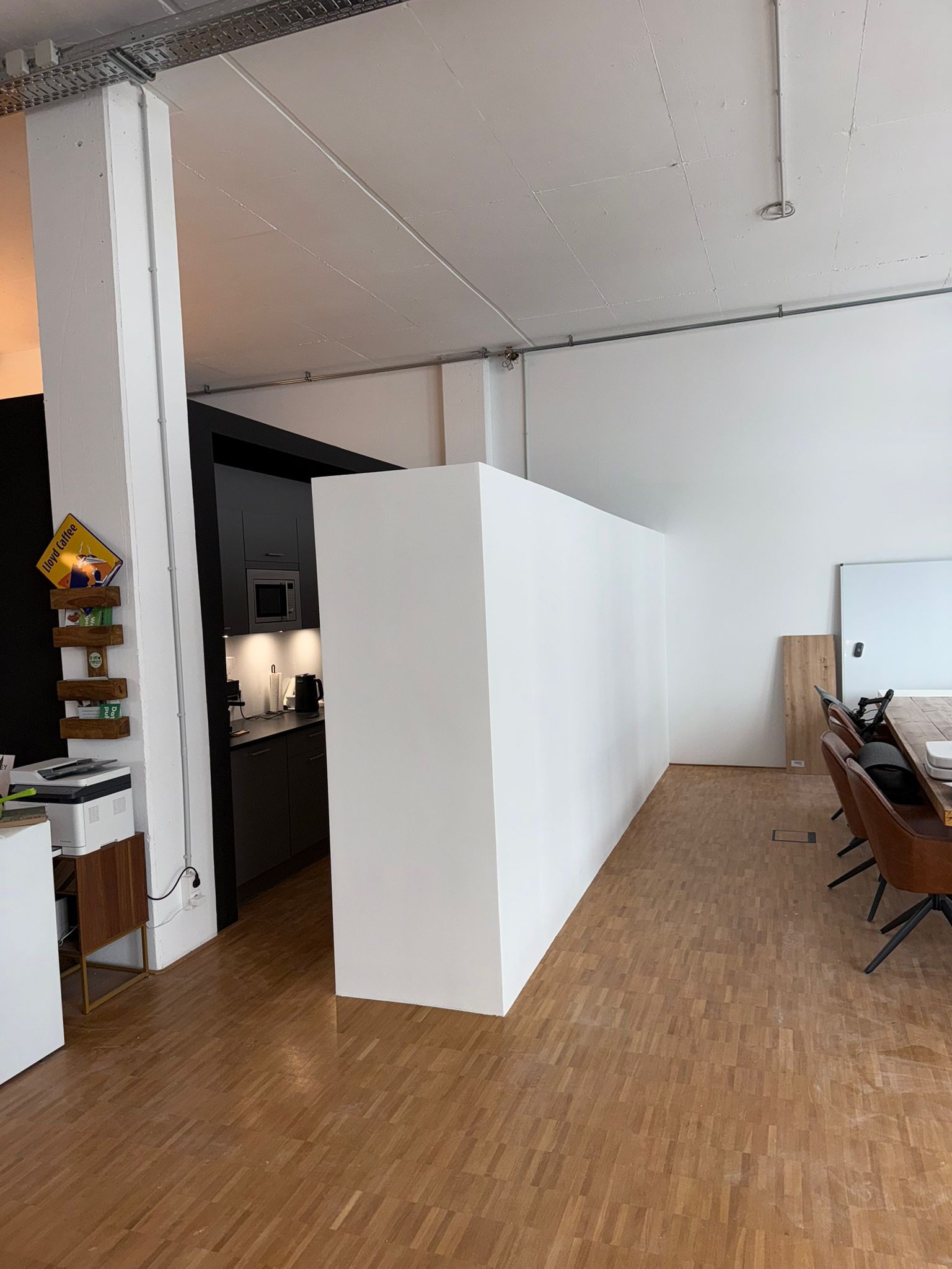 Büroumbau mit Trennwänden